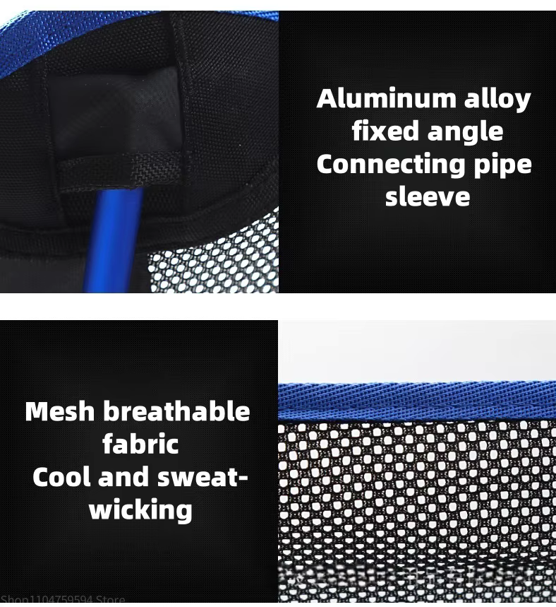 Portable lightweight folding chair