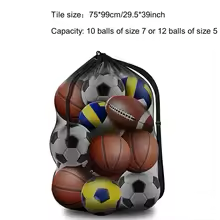 Mesh Soccer Ball Bag Extra Large
