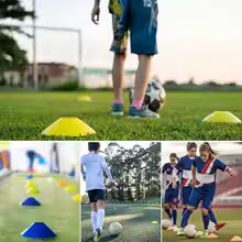 Football Disc Cone football training plate agility practice Sign Dish Cones Outdoor Football Basketball Sport random color