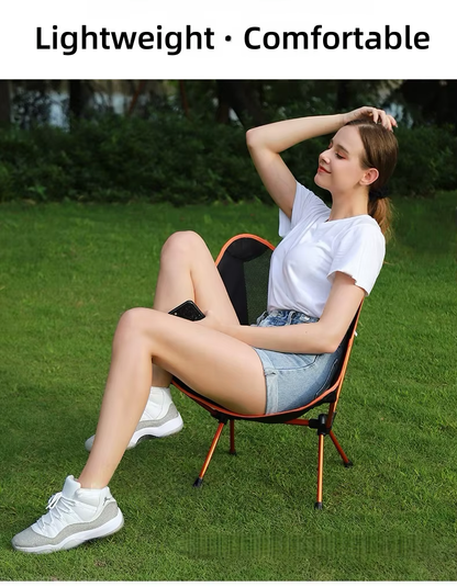 Portable lightweight folding chair