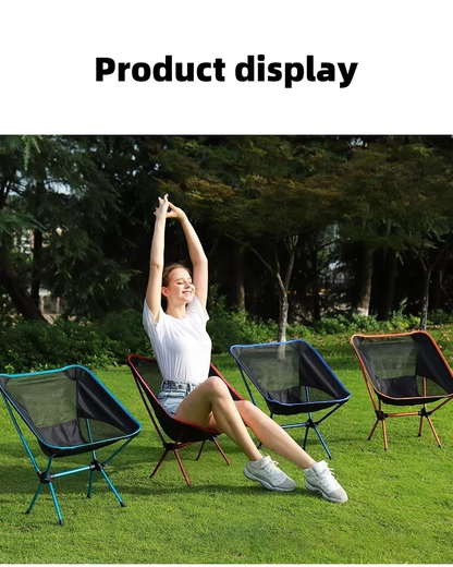 Portable lightweight folding chair