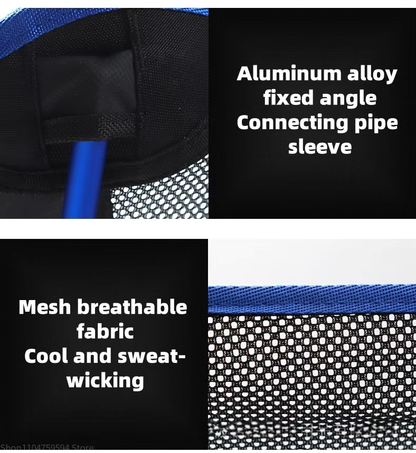 Portable lightweight folding chair