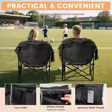 Oversized Heated Sideline Chair