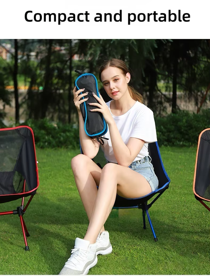 Portable lightweight folding chair